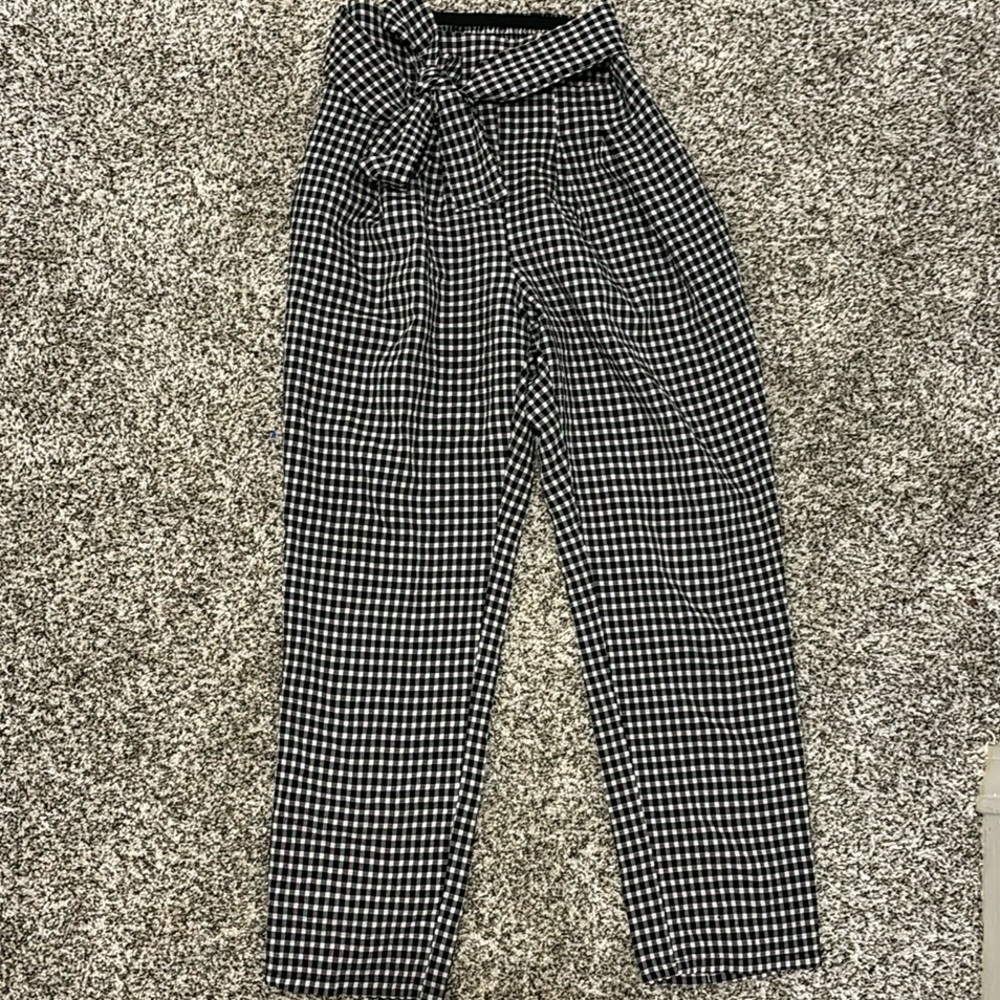 Sienna Sky Plaid Cropped Pants XS